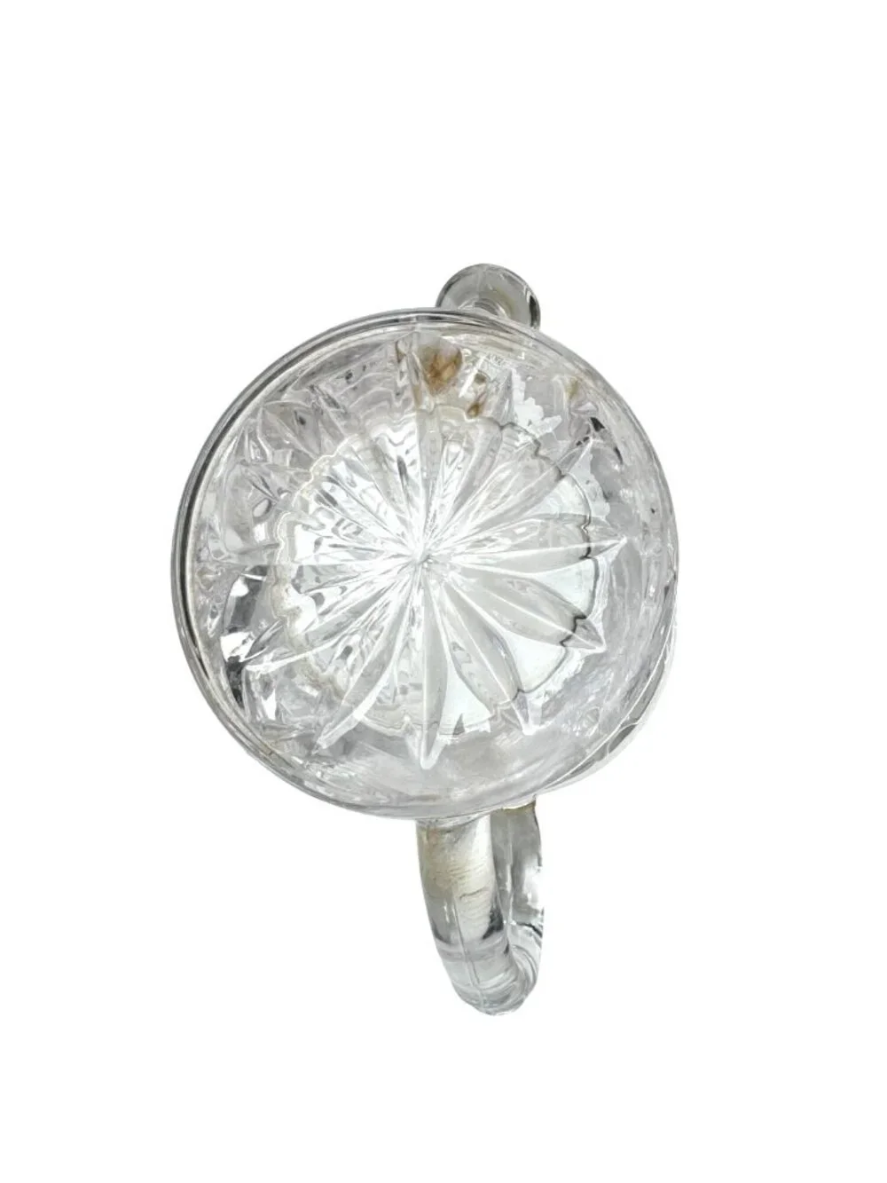 Miniature Lead Crystal Watering Can Toothpick Holder
